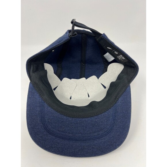 Nike Fly Cap Unstructured Blue Tech Fleece Hat Cap Size S/M Adult HJ3504-451 - Picture 6 of 7